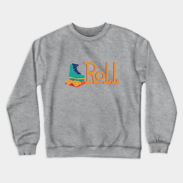 Roll Crewneck Sweatshirt by visualstress